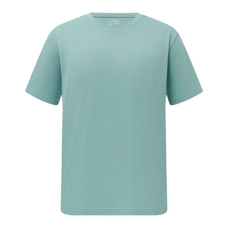 Active Intent Men's Cooldry Tee, Blue Light, hi-res