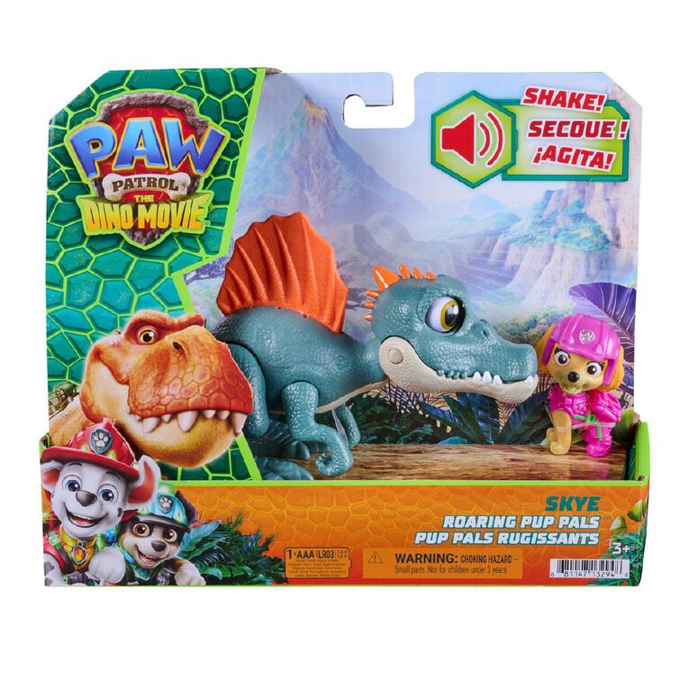 Paw Patrol The Dino Movie Roaring Pup Pals Assorted, , hi-res