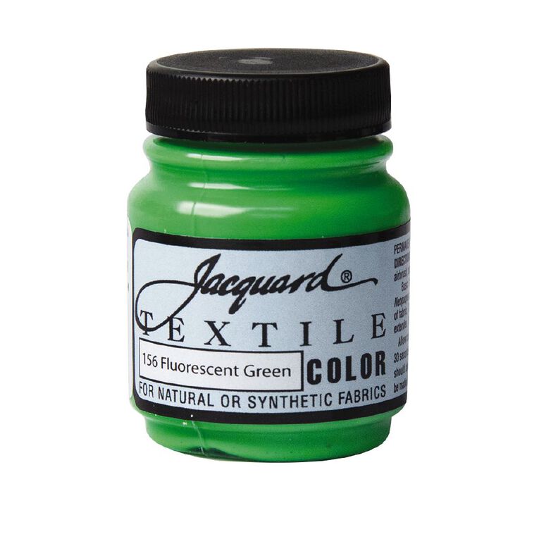 Jacquard Textile Colours 66.54ml Fluorescent Green, , hi-res