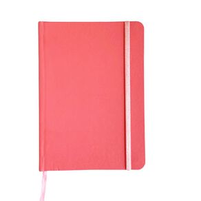 WS Notebooks PU Cover 100GSM 160 Pages Pink A5