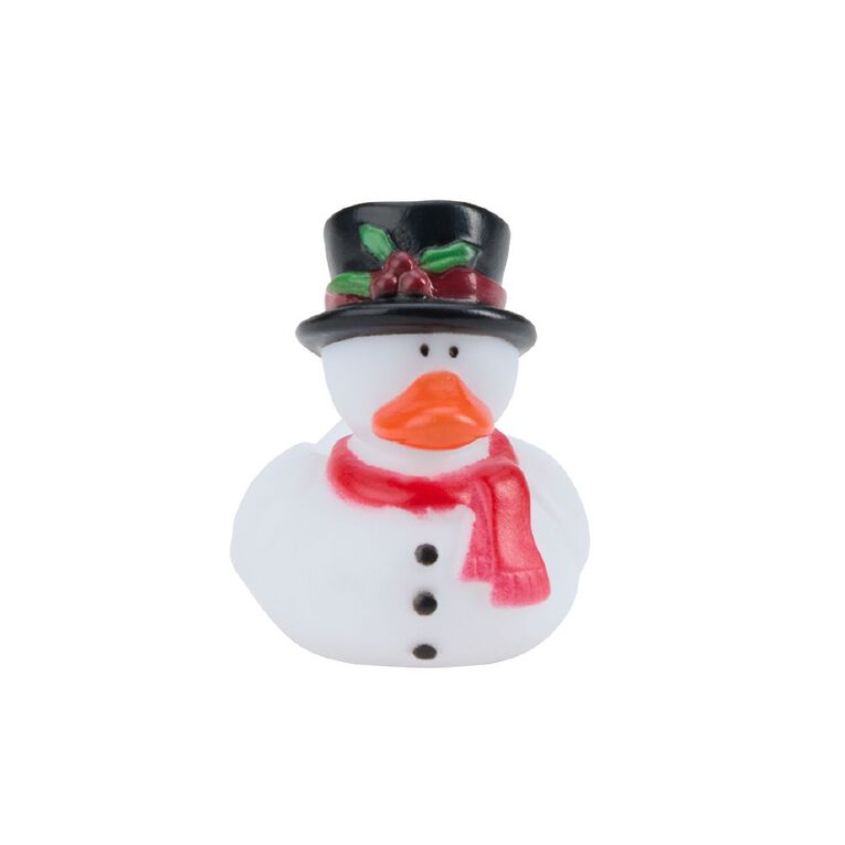 Wonderland Novelty Christmas Rubber Duck Assorted, , hi-res