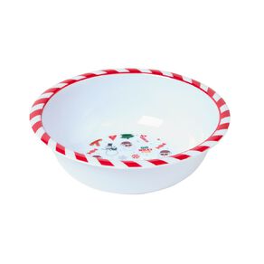 Wonderland Merry Christmas Kids Melamine Bowl Assorted