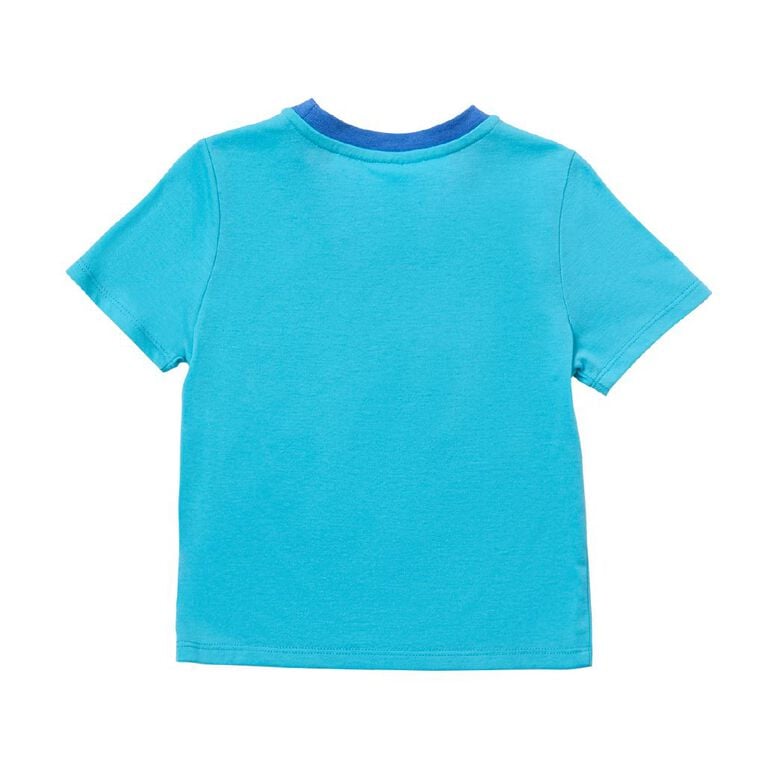 Bluey Boys' Xmas Tee and Short Pyjama Set, Blue Light, hi-res