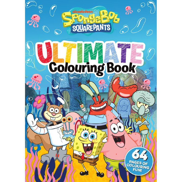 Nickelodeon: SpongeBob SquarePants Ultimate Colouring Book, , hi-res