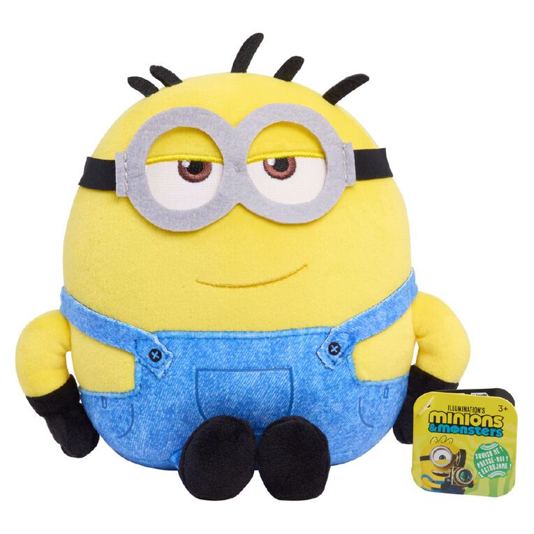 Minions & Monsters Squoooshy Plush Assorted, , hi-res