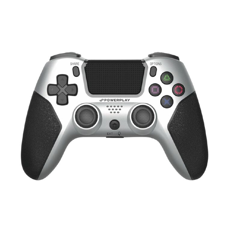 PowerPlay PS4 Wireless Controller Silver, , hi-res