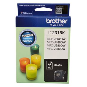 Brother Ink LC231 Black 260 Pages