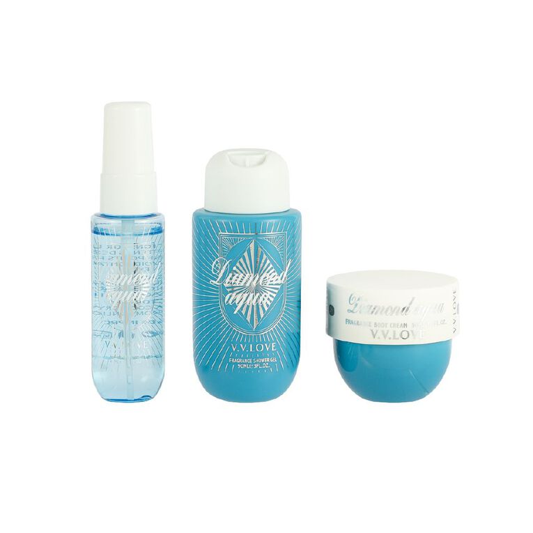 VV Love Diamond Aqua Travel Set 3 Pack, , hi-res