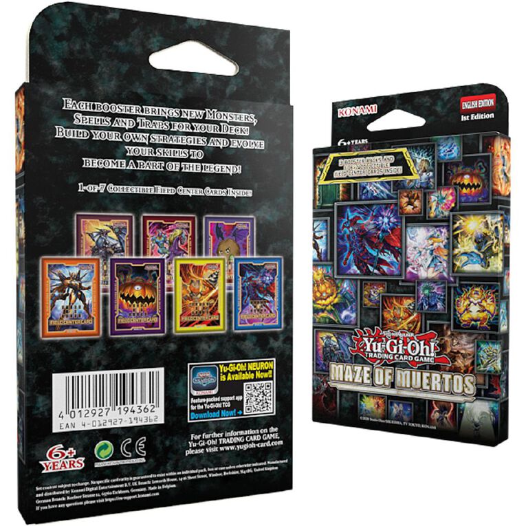 Yu-Gi-Oh! Maze Of Muertos 7 x Card 3 Pack Tuck Box, , hi-res
