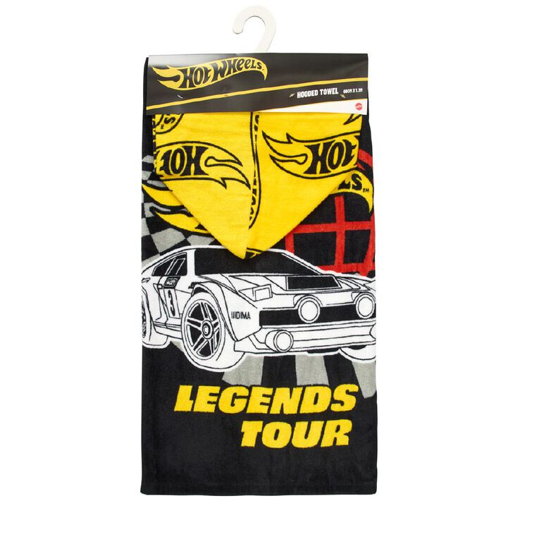 Hot Wheels Hooded Beach Towel, , hi-res