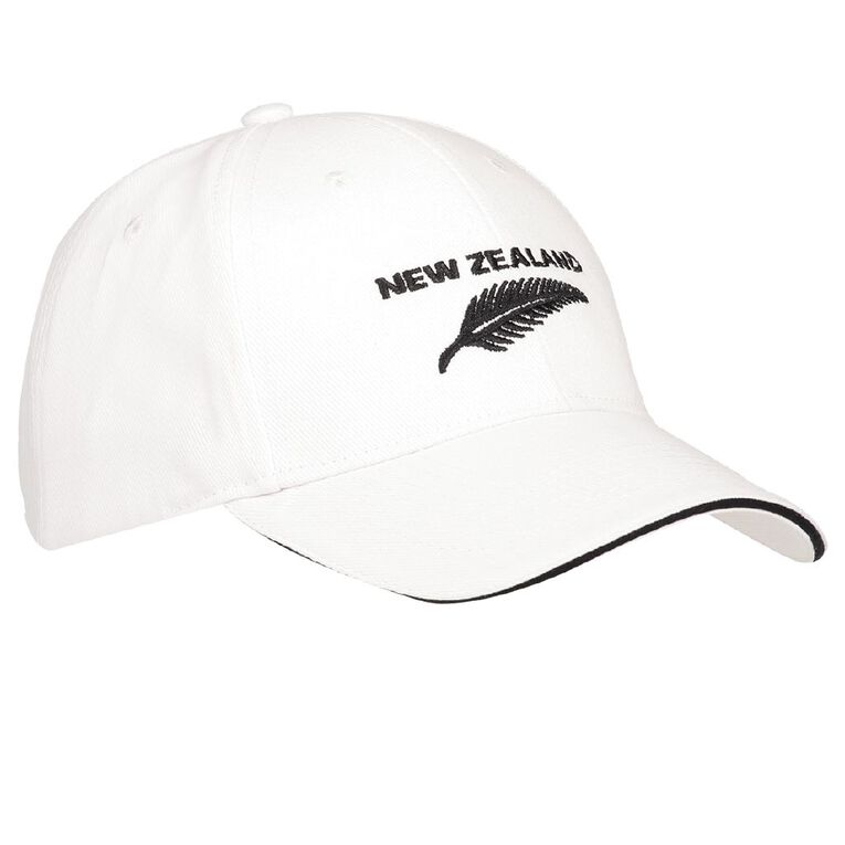 H&H Men's NZ Fern Cap White The Warehouse
