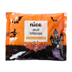 Nice Skull Lollipops 200g