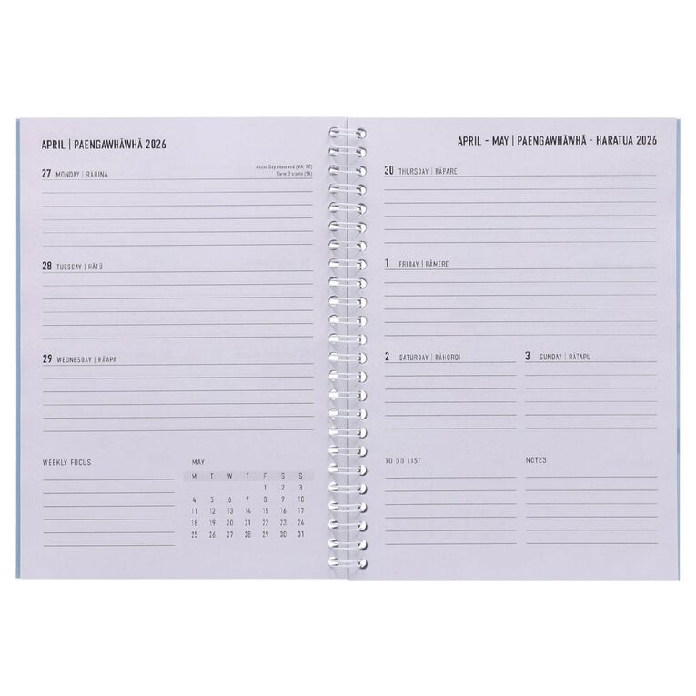 WS 2026 Student Diary Blue, , hi-res