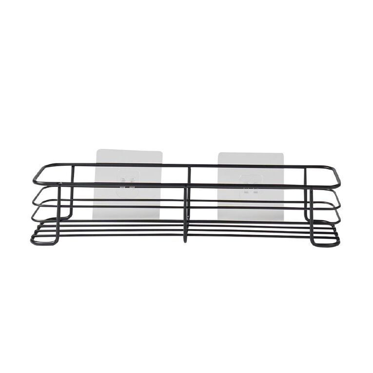 Living & Co Shower Caddy Single Black, , hi-res