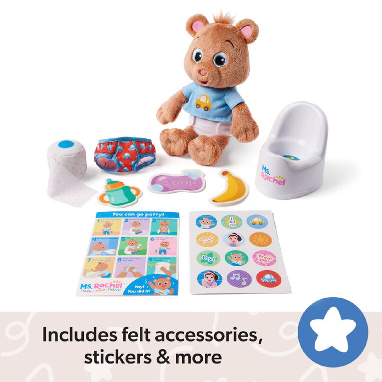 Ms Rachel Ms Rachel Bean Potty Playset, , hi-res