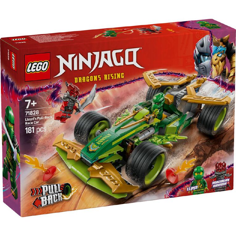 LEGO Ninjago Lloyd's Pull-Back Race Car 71828, , hi-res