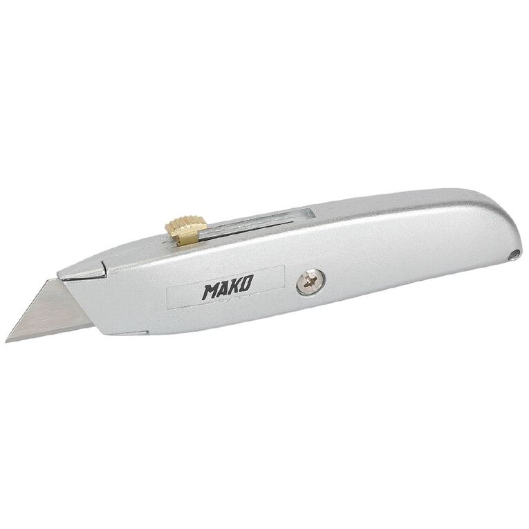 Mako Retractable Fixed Blade Knife, , hi-res