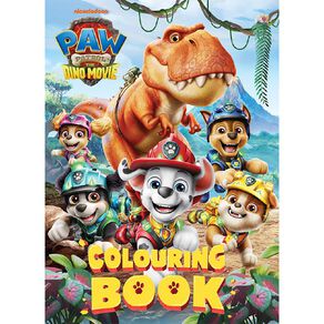 Paw Patrol: The Dino Movie Colouring by Lake Press