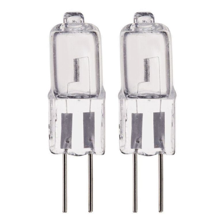 Edapt Halogen G4 Bi-Pin Light Bulb 12V Clear 20w Clear 2 Pack, , hi-res
