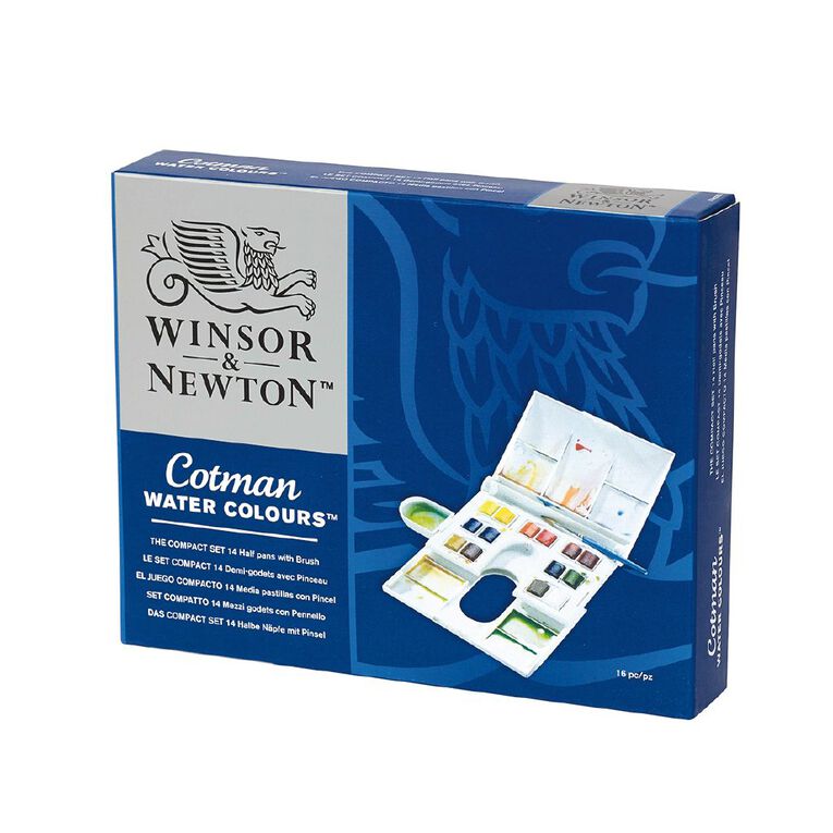 Winsor & Newton Cotman Watercolour Compact Set 14, , hi-res