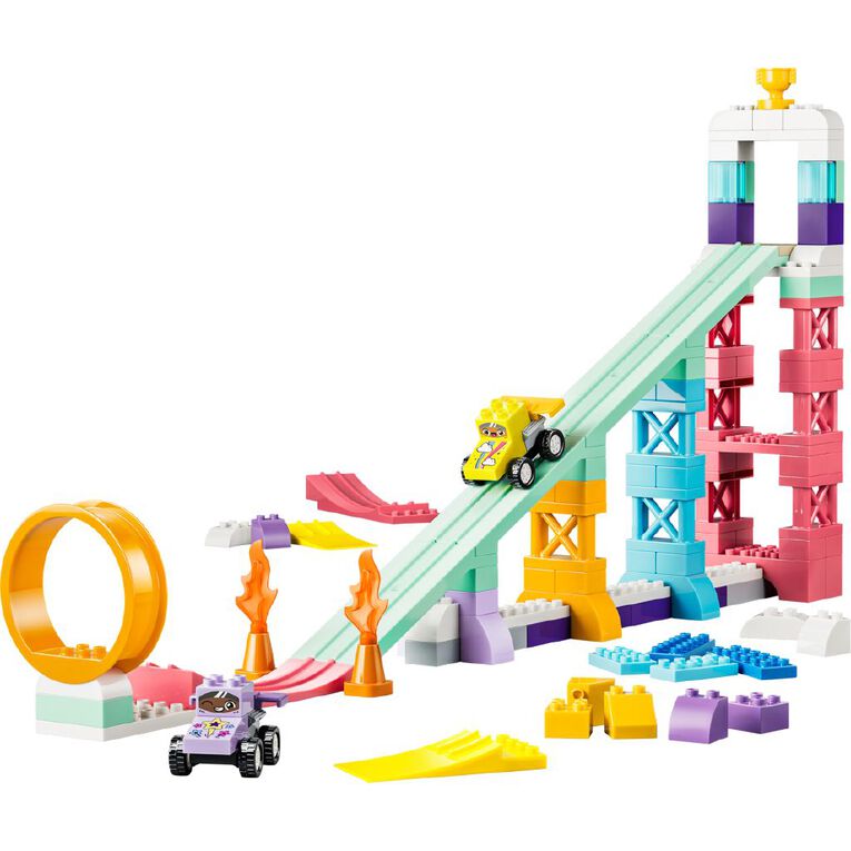LEGO DUPLO 3 in 1 Creative Ramps with Vehicles 10478, , hi-res