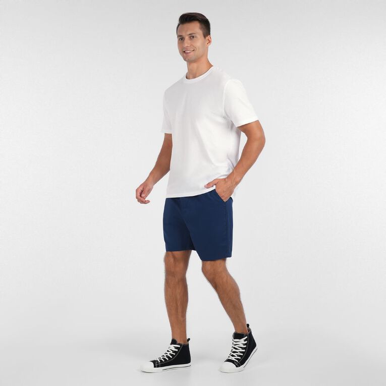 H&H Men's Woven Shorts, Blue Dark Estate, hi-res