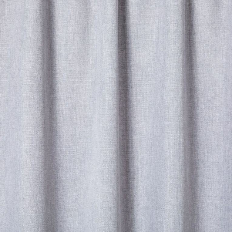 Living & Co Oslo Curtains Grey Light 150-230cm Wide/205cm Drop, Grey Light, hi-res