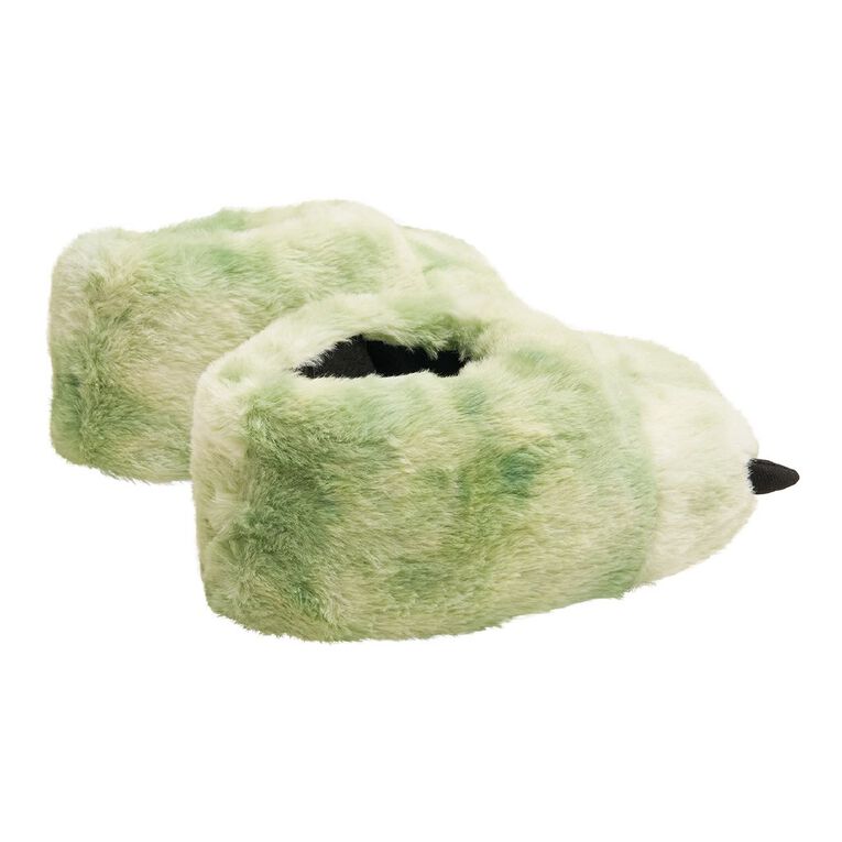 Young Original Senior Kids' 3D Claw Slippers, Green, hi-res