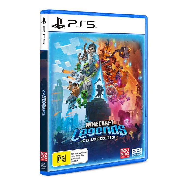 PS5 Minecraft Legends Deluxe Edition The Warehouse ps5-minecraft-legends-deluxe-edition-the-warehouse