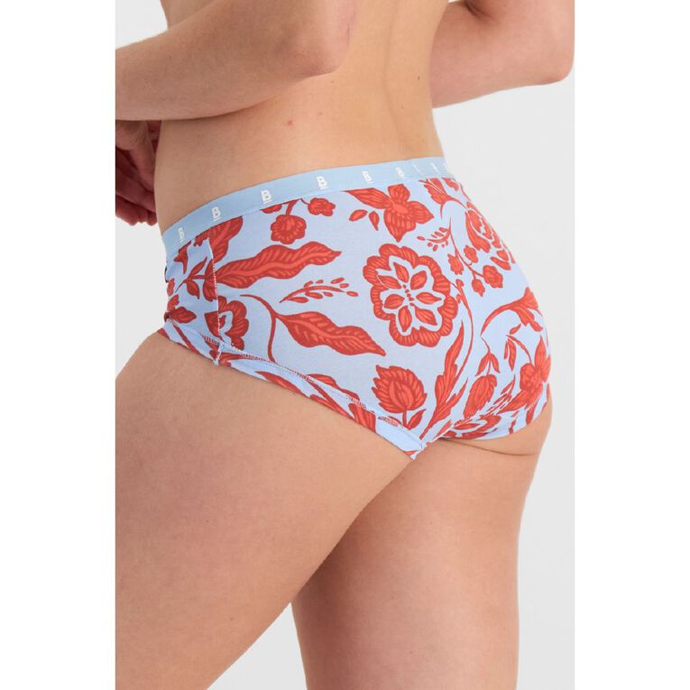B FOR BONDS Women's Midi Briefs 2 Pack, Pink Light, hi-res