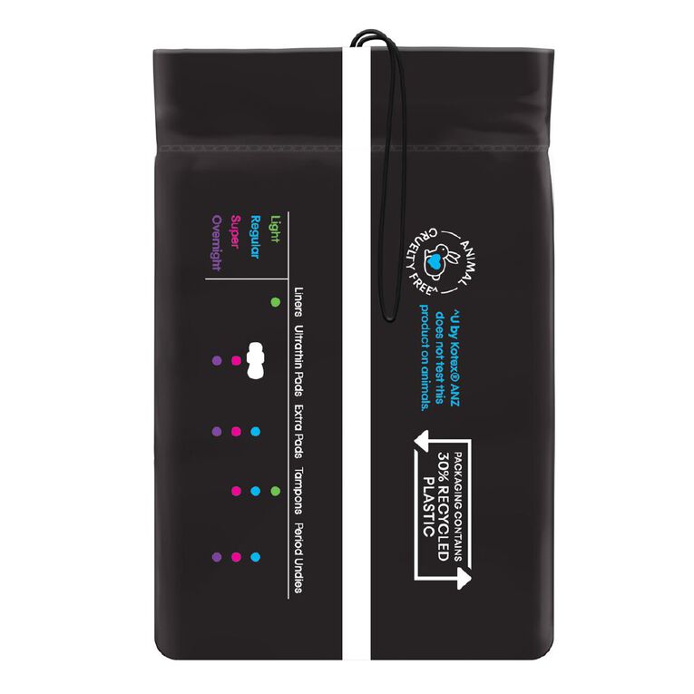 U By Kotex Feminine Pad Ultrathin Wing Regular, , hi-res