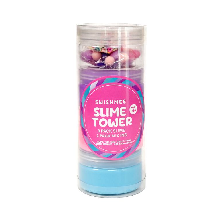 Swishmee Slime Pot 90g Each Colour Assorted, , hi-res