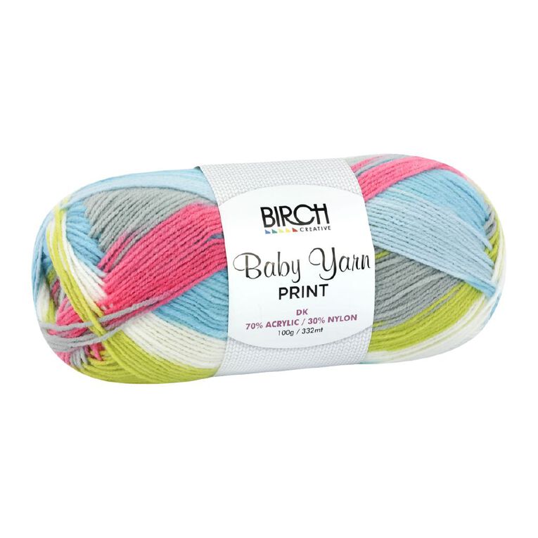 Birch Baby Print 70% Acrylic 30% Nylon 100G Mistbell, , hi-res