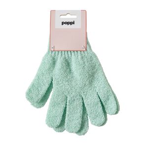 Poppi Shower Mitt Green