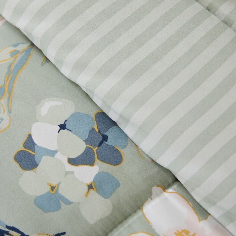 Living & Co 3 Piece Comforter Set Ophelia Multi-Coloured King, , hi-res