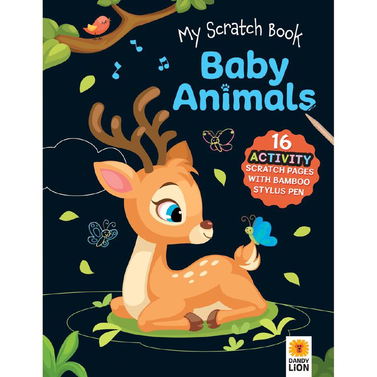 My Scratch Book: Baby Animals, , hi-res