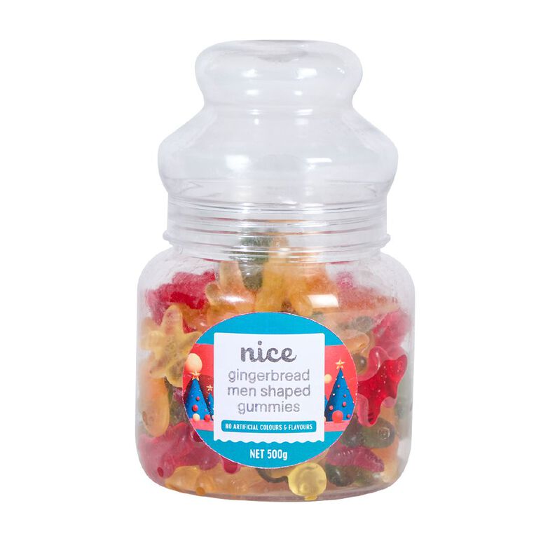 Nice Gingerbread Shaped Gummies 500g, , hi-res