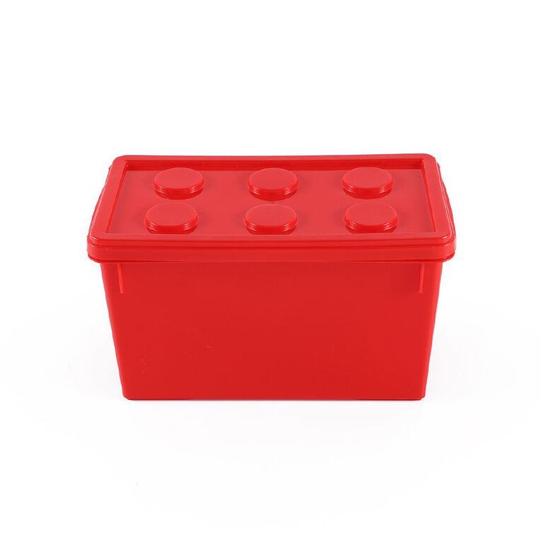 Living & Co Kids Kids Fun Storage Box Red, , hi-res