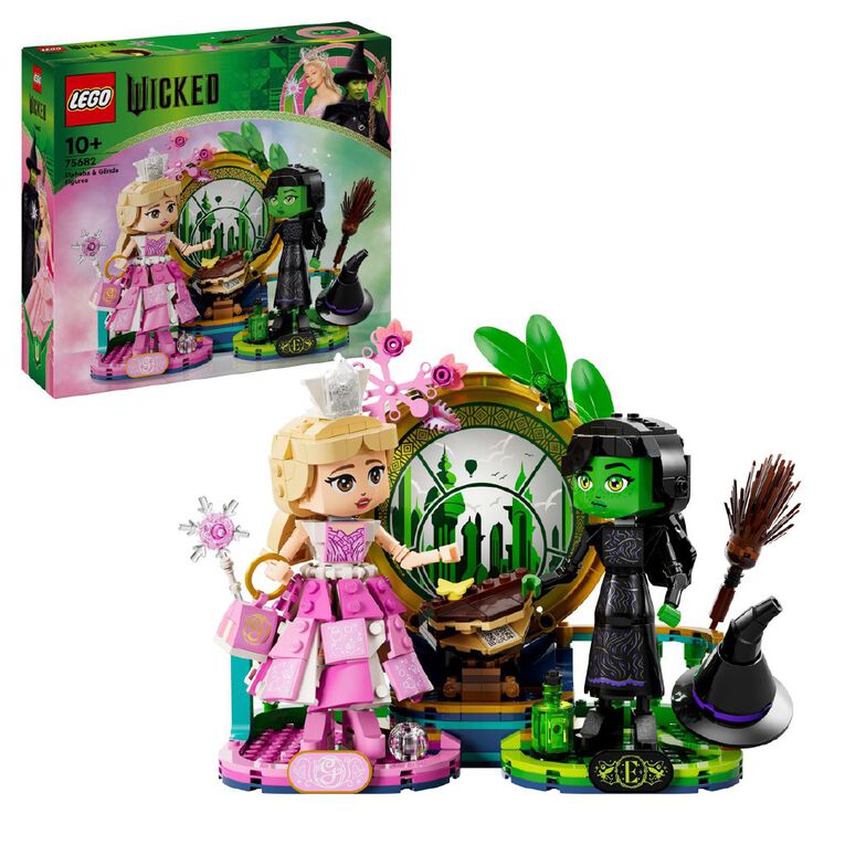 LEGO Wicked Elphaba & Glinda Figures 75682, , hi-res