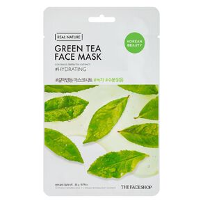 The Face Shop Real Nature Green Tea Face Mask 20g