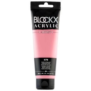 BLOCKX Acrylic Tube 120ml English Pink Pink