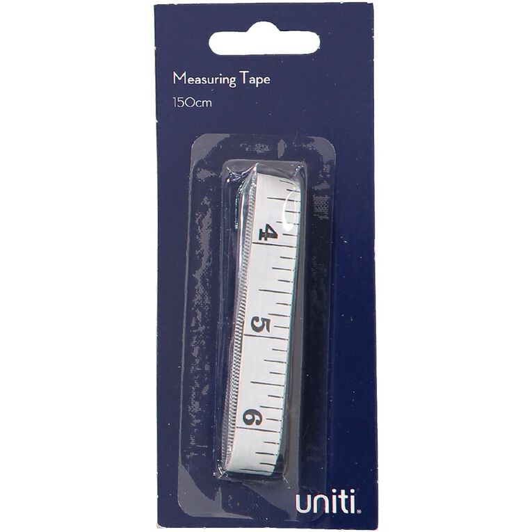 Uniti Measuring Tape White 150cm, , hi-res