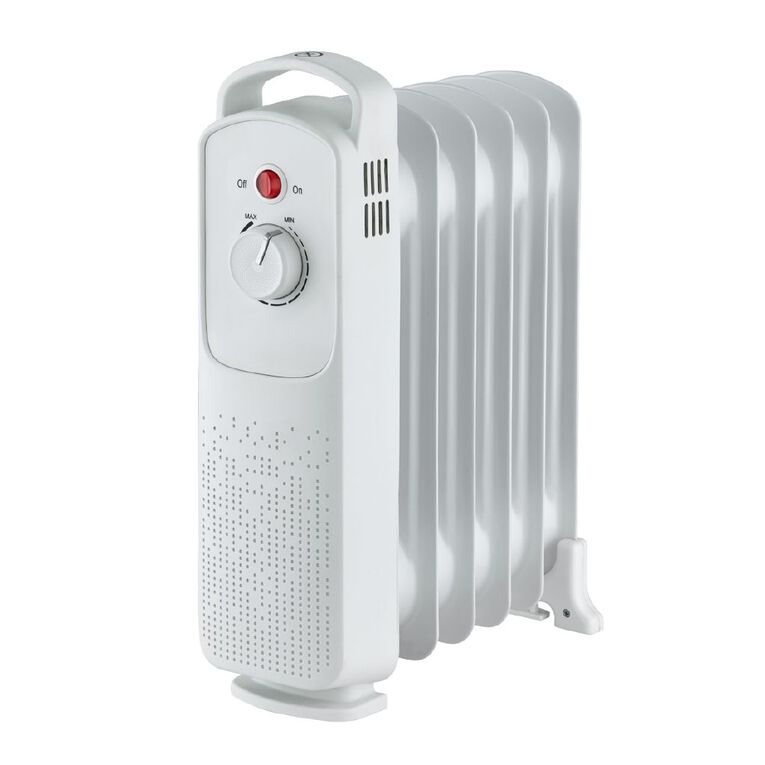 Living & Co Mini 6 Fin Oil Heater, , hi-res