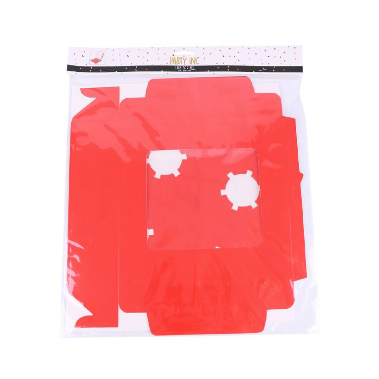 Party Inc Cakebox Red, , hi-res