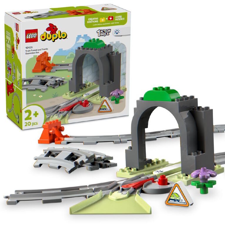 LEGO DUPLO Train Tunnel and Tracks Expansion Set 10425, , hi-res