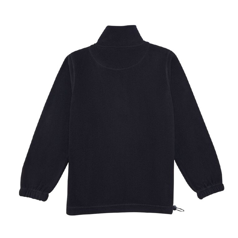 Schooltex Edendale Primary Polar Fleece Top with Badge, Black, hi-res