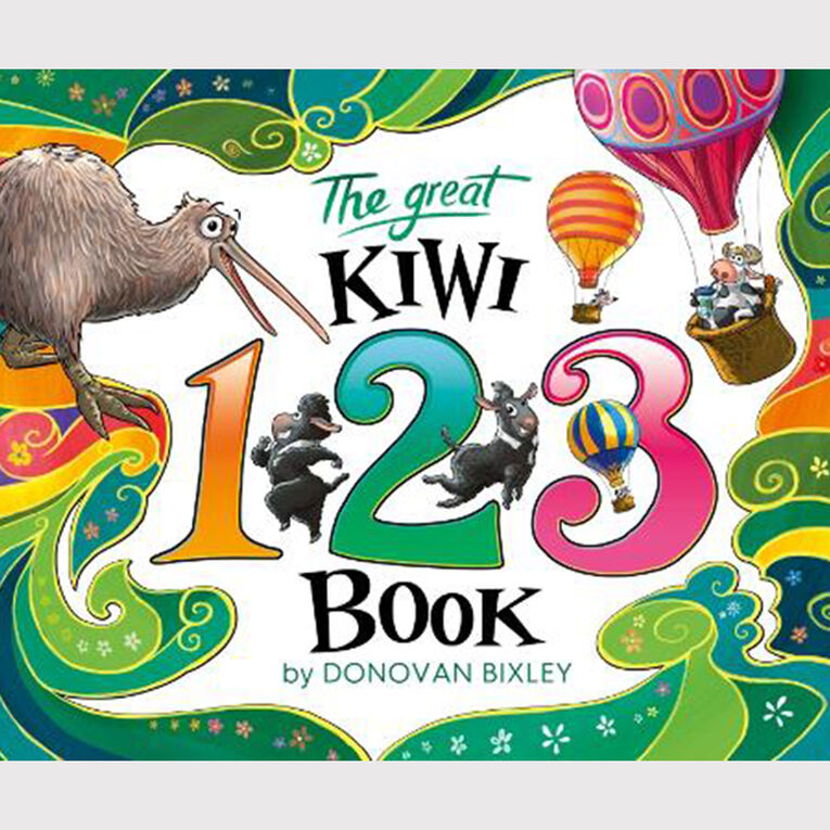 The Great Kiwi 123 Book by Donovan Bixley, , hi-res