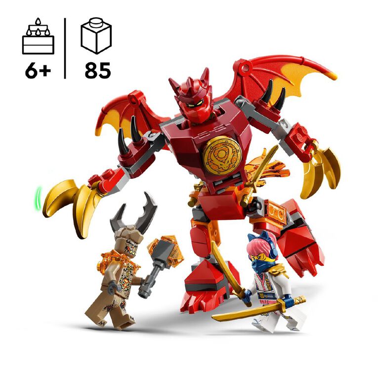 LEGO Ninjago Kais Dragon Mech Battle Pack 71851, , hi-res