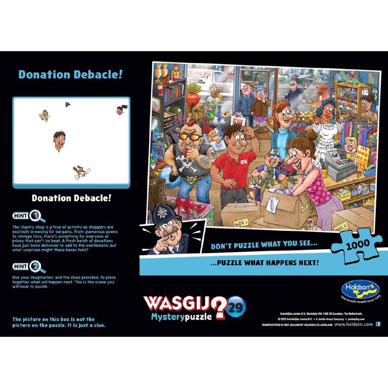 WASGIJ Mystery 29 Donation Debacle 1000 Piece, , hi-res