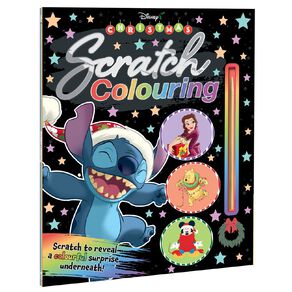 Disney Christmas: Scratch Colouring